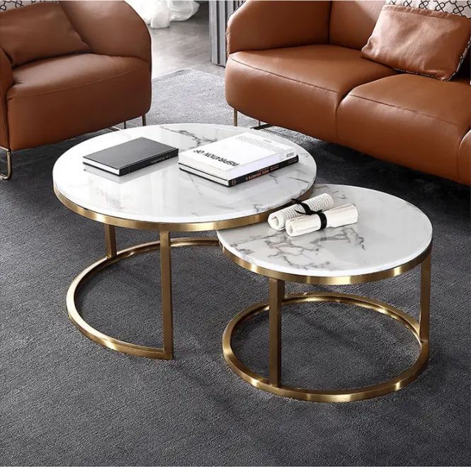 Adore double moon nesting table Adore & Décor