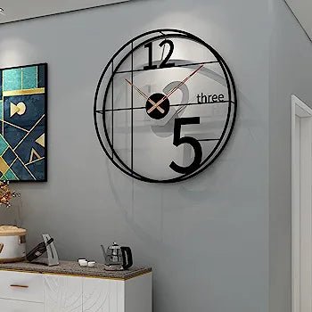 Adore Abstract lingo wall clock - Adore & Décor