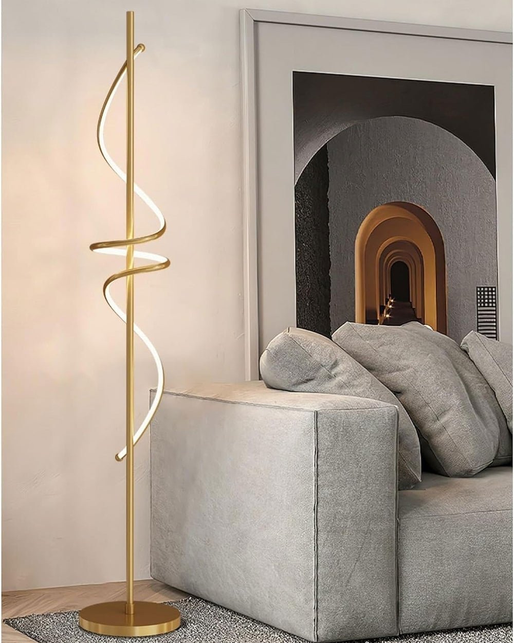 Adore abstract string floor lamp - Adore & Décor