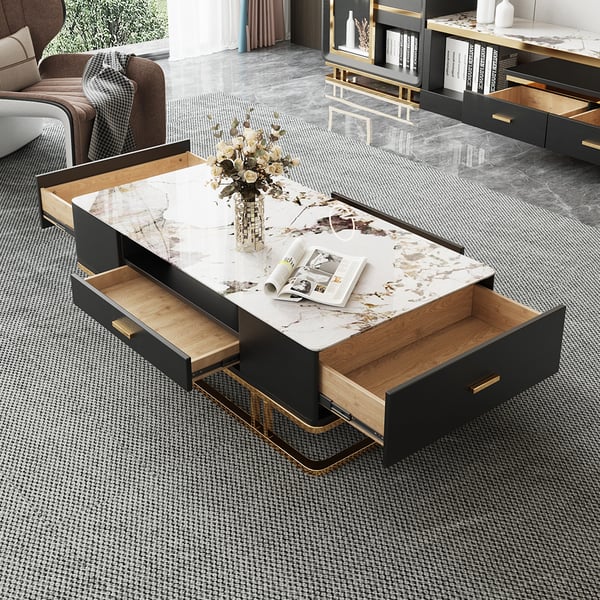 Adore BLACK IRIS TABLE - Adore & Décor