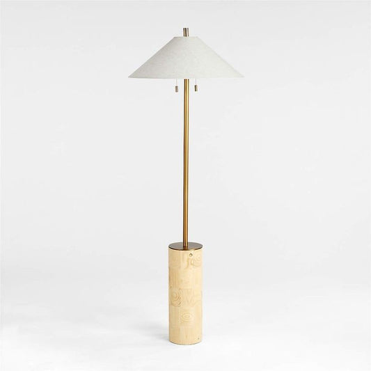 Adore Chestnut floor lamp - Adore & Décor