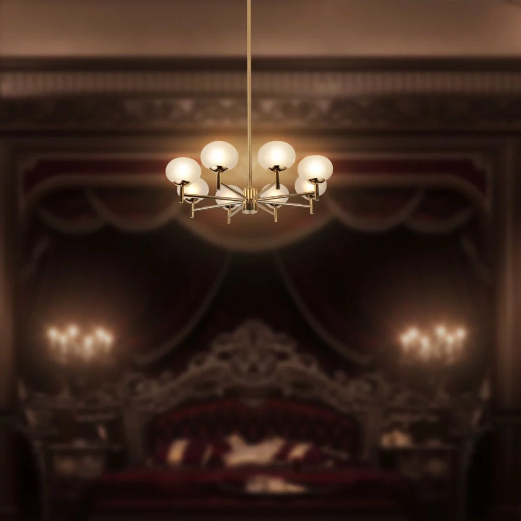 Adore creme crush chandelier - Adore & Décor