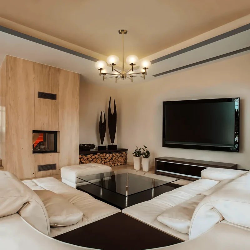 Adore creme crush chandelier - Adore & Décor