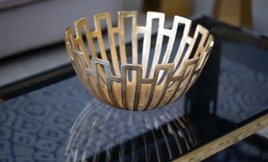 Adore entangled metal bowl - Adore & Décor