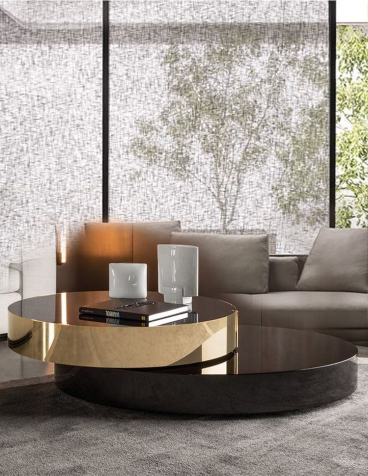 Adore golden revolving table - Adore & Décor