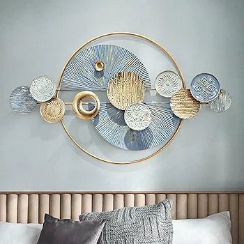 Adore grey and blue wall art - Adore & Décor