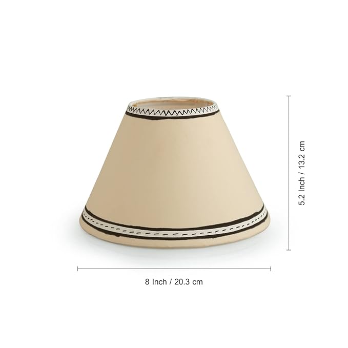 Adore Madhubani handpainted bedside lamp - Adore & Décor