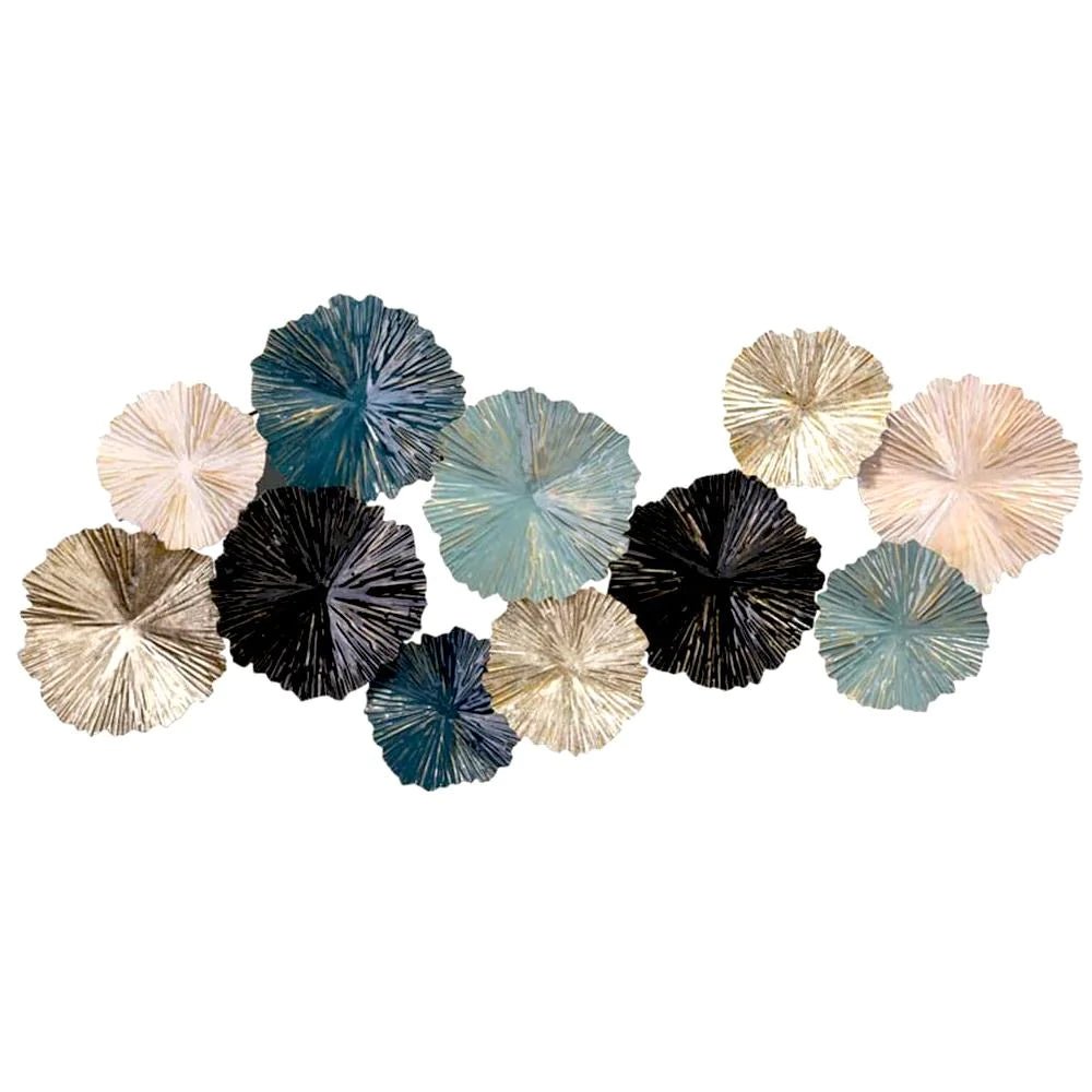 Adore Metal wall hanging (crushed leaves) - Adore & Décor