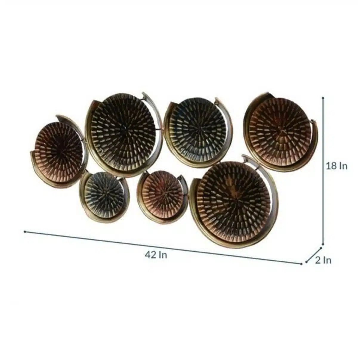 Adore Metallic crafts wall art - Adore & Décor