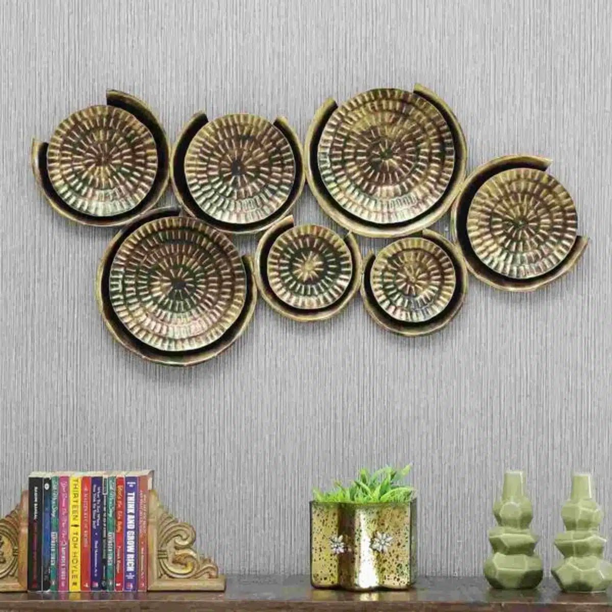 Adore Metallic crafts wall art - Adore & Décor