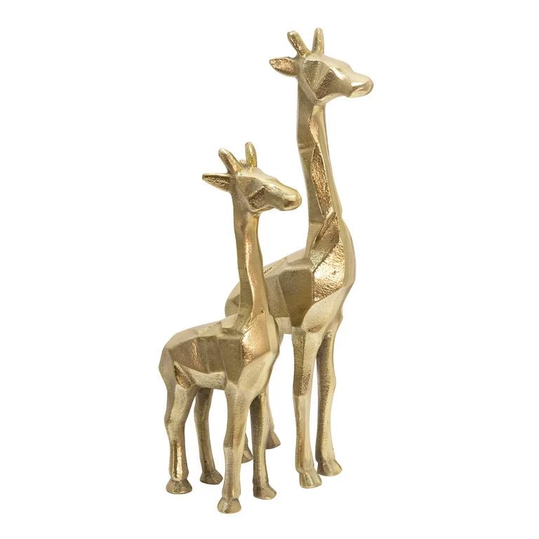 Adore metallic giraffe pair - Adore & Décor