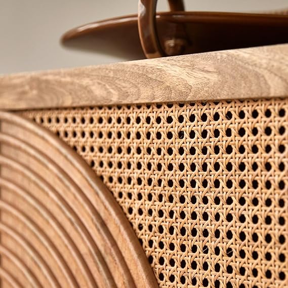 Adore Rattan freeze console table - Adore & Décor