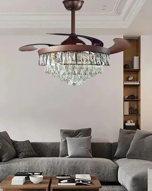 Adore slim crystal fandelier - Adore & Décor