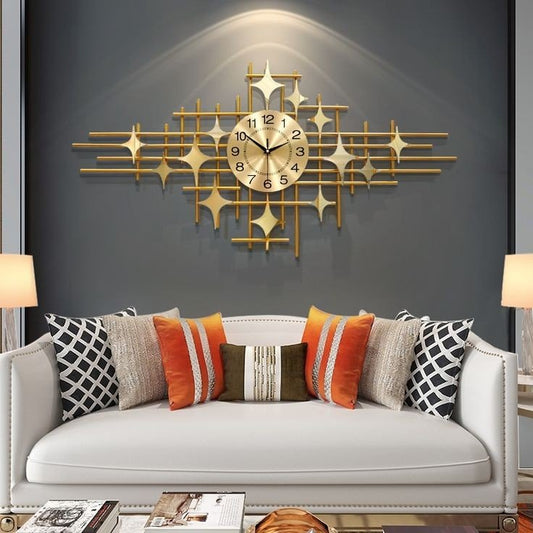 Twinkling starlight wall clock - Adore & Décor