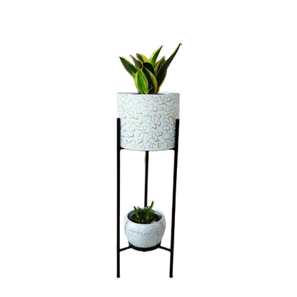 Adore Iron Planter 2 Tier