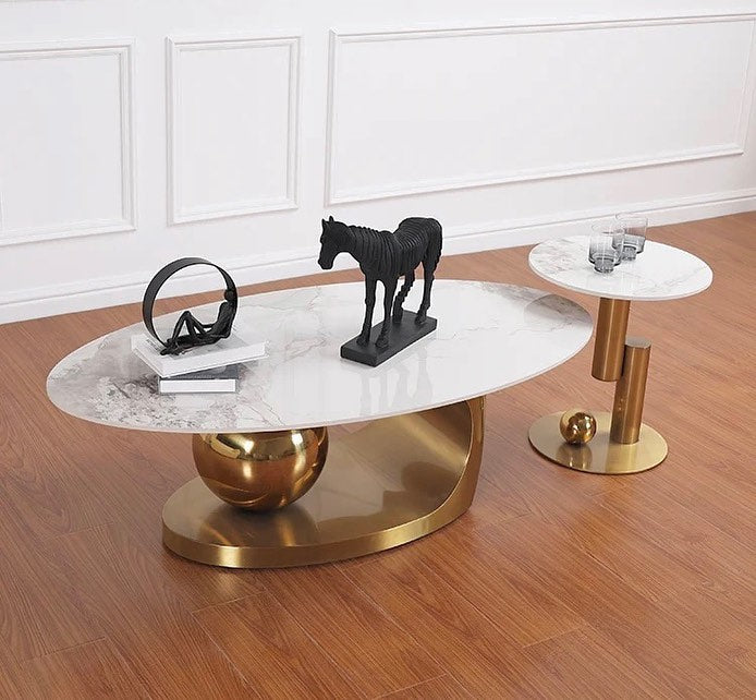 Adore Rolling Ball centre table set