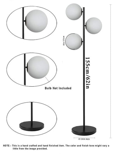 Adore Shringaar decor set [ Vintage mirror, Classic floor lamp, Ottoman]