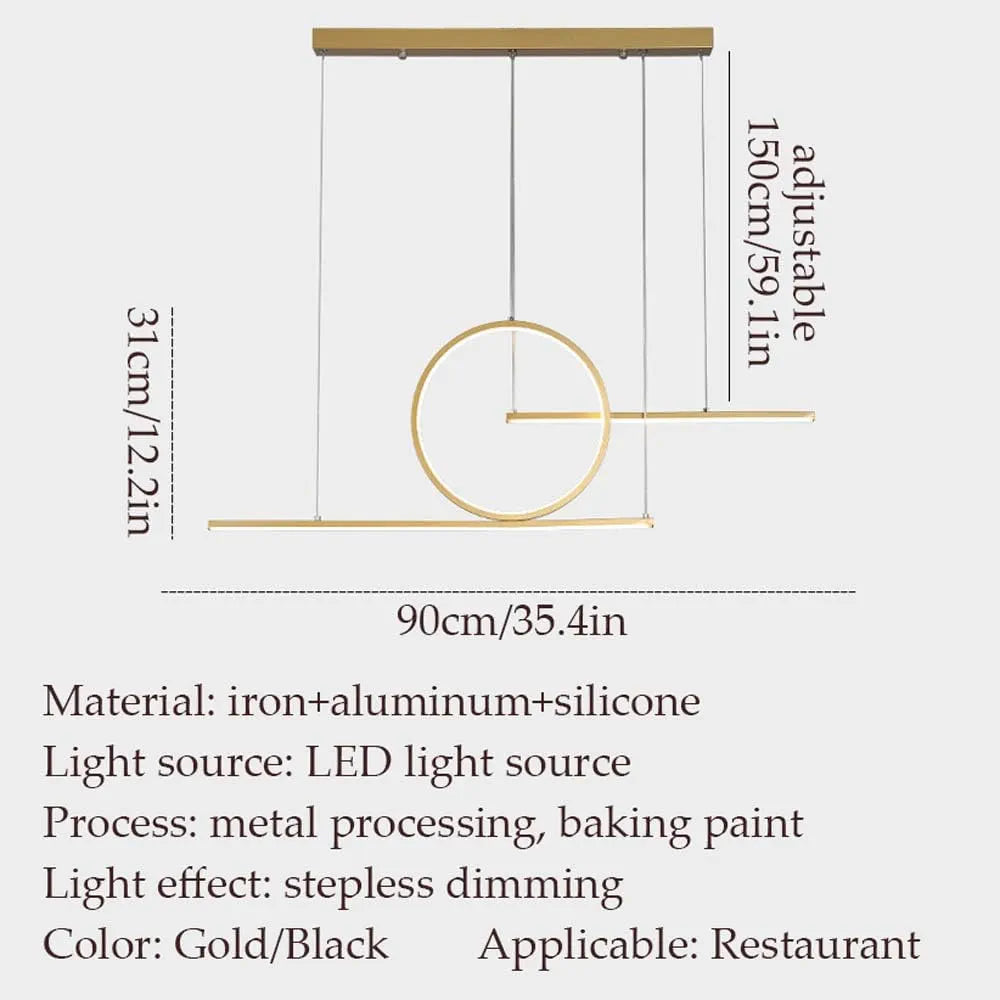 Adore multidimensional chandelier