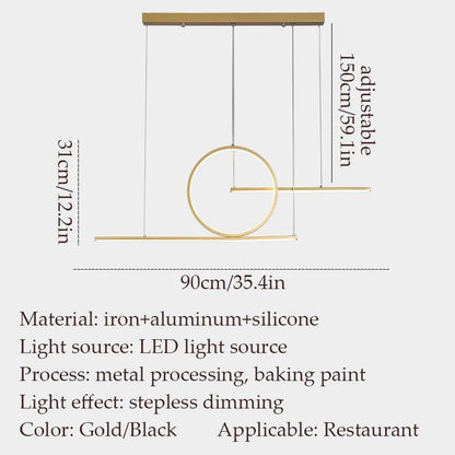 Adore multidimensional chandelier