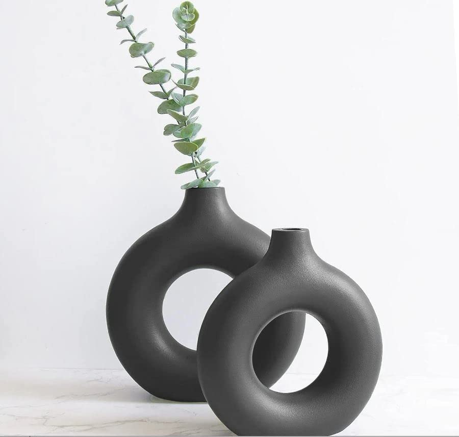 Round Donut vase