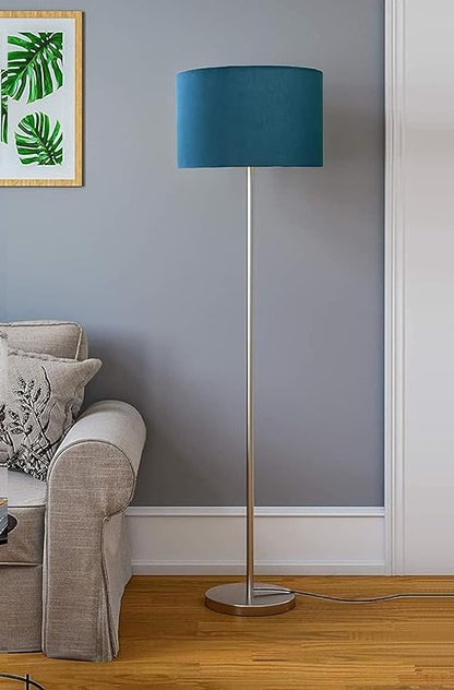 Adore Sturdy Velvet Sapphire floor lamp