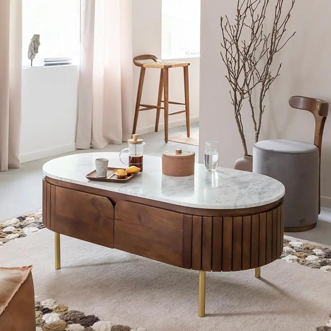 Adore Wooden walnut coffee table Adore & Décor