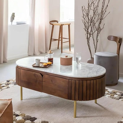 Adore Wooden walnut coffee table Adore & Décor