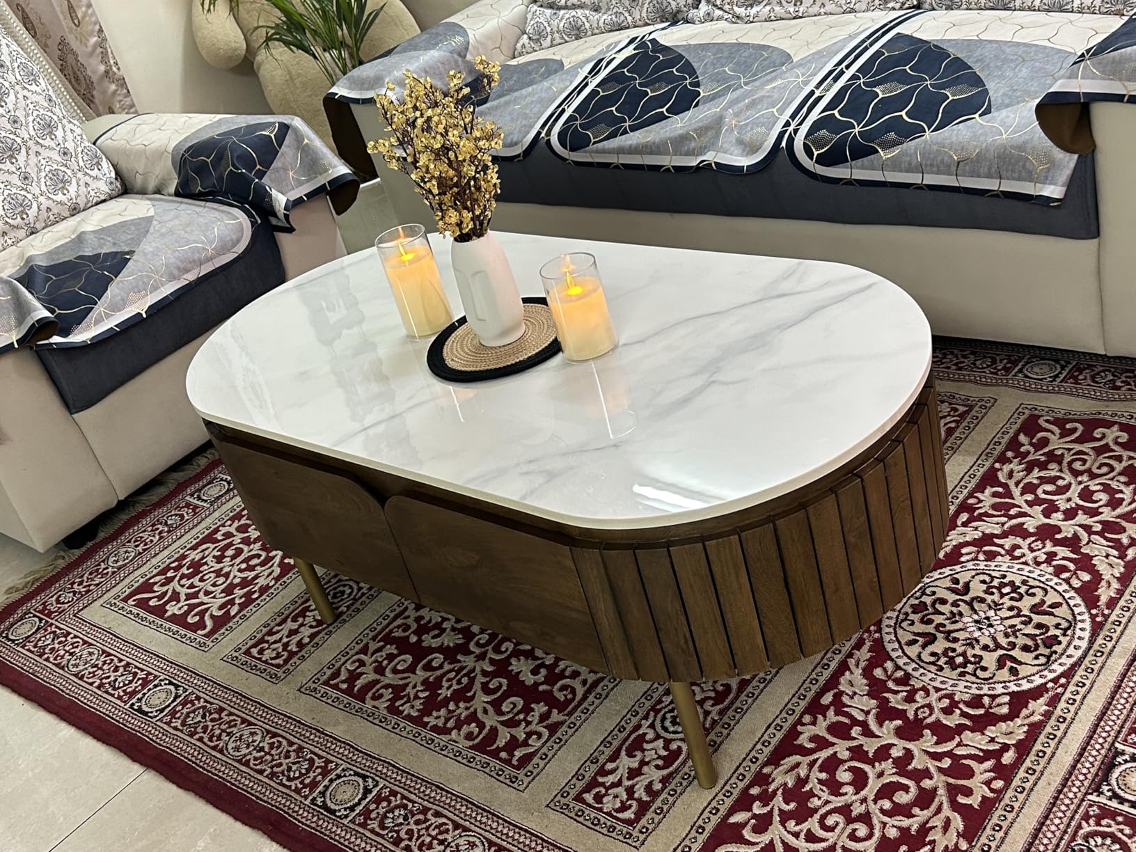 Adore Wooden walnut coffee table Adore & Décor