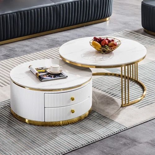 Adore Marvelous nesting table with drawer Adore & Décor