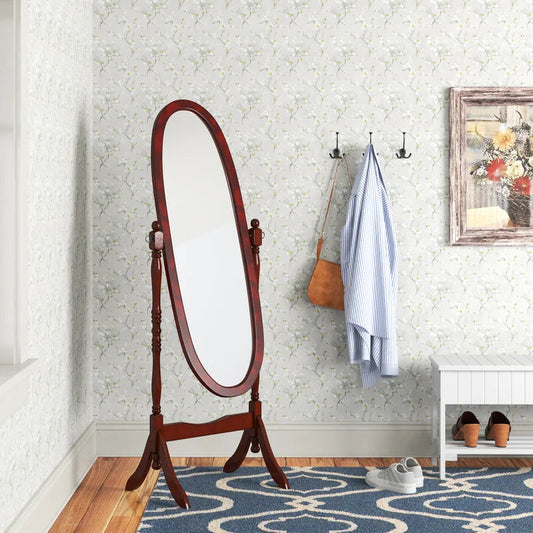 Adore Shringaar decor set [ Vintage mirror, Classic floor lamp, Ottoman]