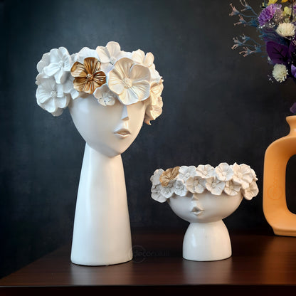 Adore Flower head Vase set