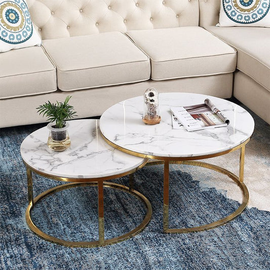 Adore double moon nesting table Adore & Décor