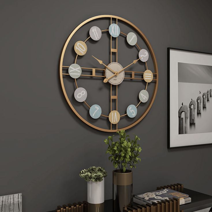 ADORE Roman numeral design wall clock