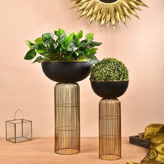 Adore Modern bowl planter set