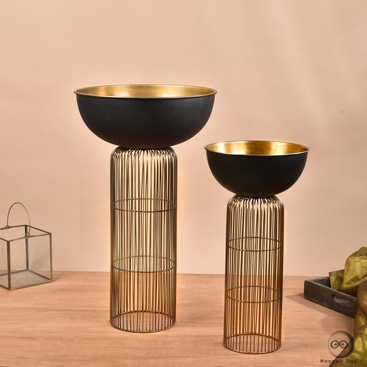 Adore Modern bowl planter set