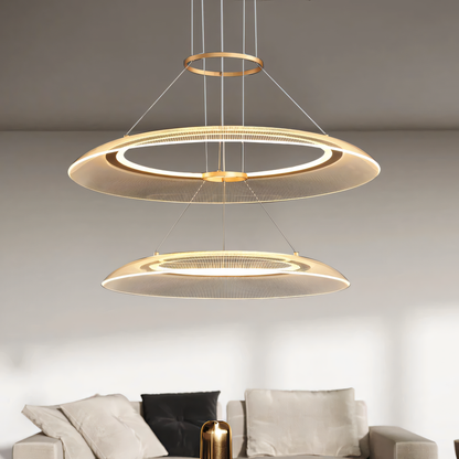 Adore Dual Tier umbrella chandelier