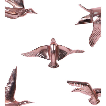 Adore Metal flying birds wall sculpture