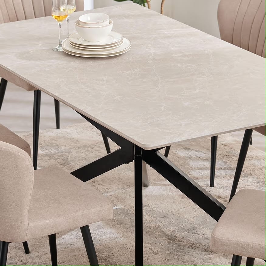 4 seater dining table set Adore & Décor