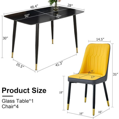 Adore Minimalist Goal Dining table set Adore & Décor
