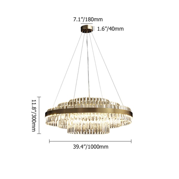 Adore Billionaires' club chandelier - Adore & Décor