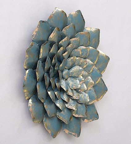 Adore Blue daisy wall art - Adore & Décor