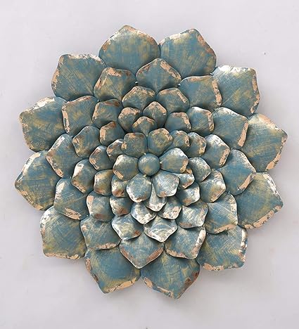 Adore Blue daisy wall art - Adore & Décor