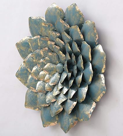 Adore Blue daisy wall art - Adore & Décor