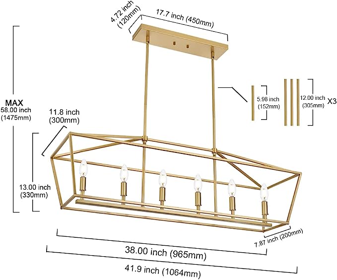 Adore Box of brightness chandelier - Adore & Décor