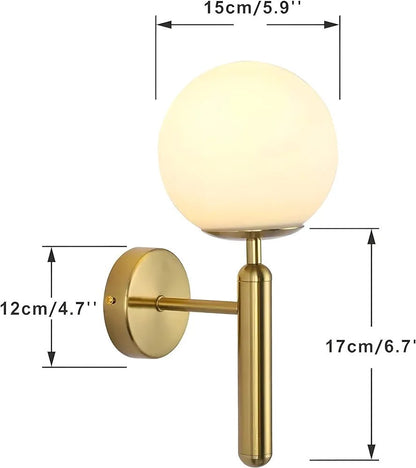Adore bright spot set [Human sized mirror, wall light*2] - Adore & Décor