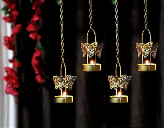 Adore Butterfly candle holder (set of 4) - Adore & Décor
