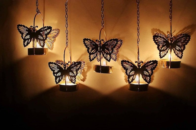 Adore Butterfly candle holder (set of 4) - Adore & Décor