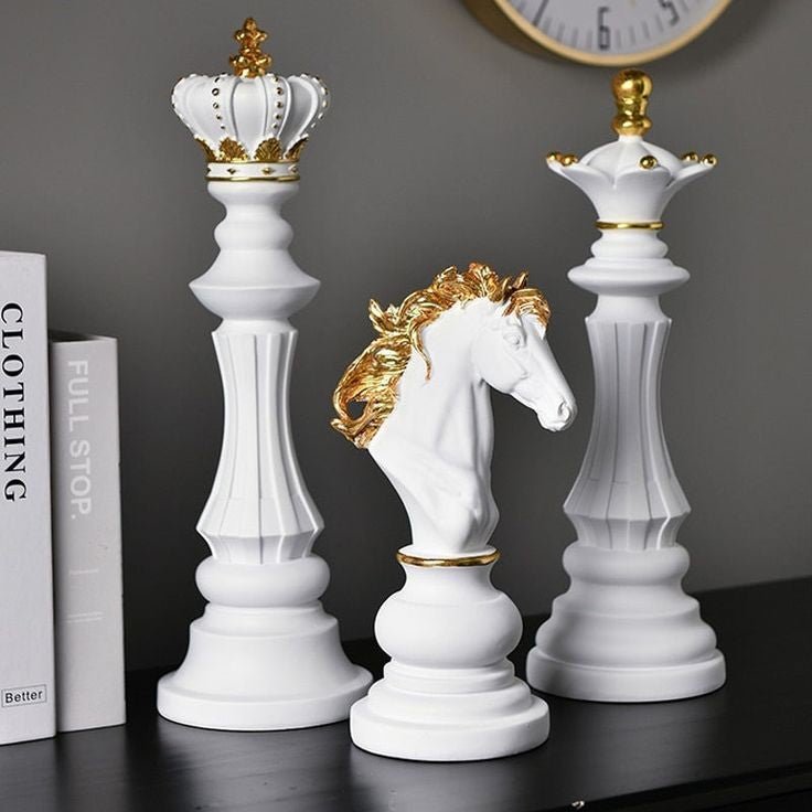 Adore chess Grandmaster decor[ set of 3] - Adore & Décor