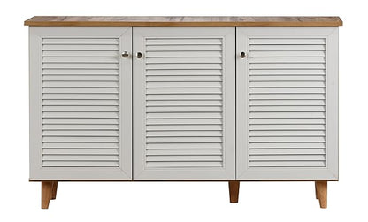Adore chestnut finish cabinet - Adore & Décor