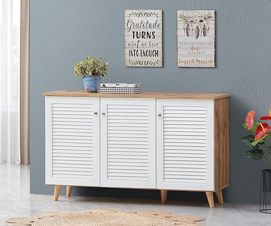 Adore chestnut finish cabinet - Adore & Décor